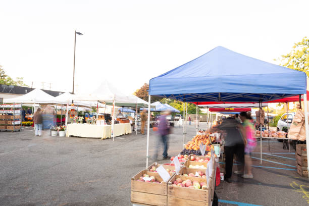istock Saline Michigan Farmer Market Fall 2160874858