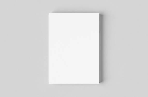 Cv, resume, letterhead, invoice mockup. Stack of A4 papers on a grey background.