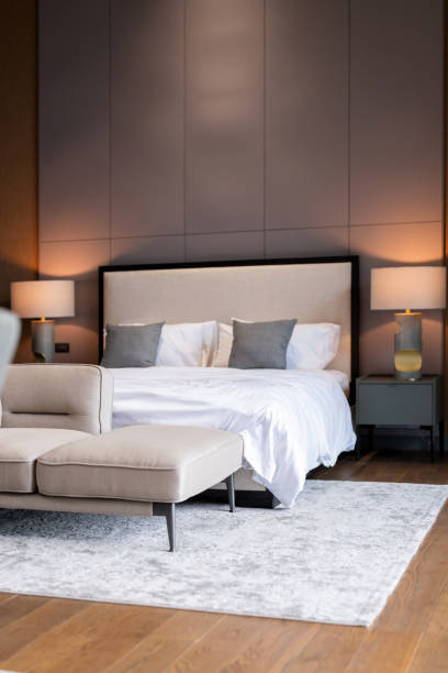 istock Home interior Abstract Design of Upholstered Pillows Home decor, interior design and luxury furniture background, sofa and pillow detail. 2160891387