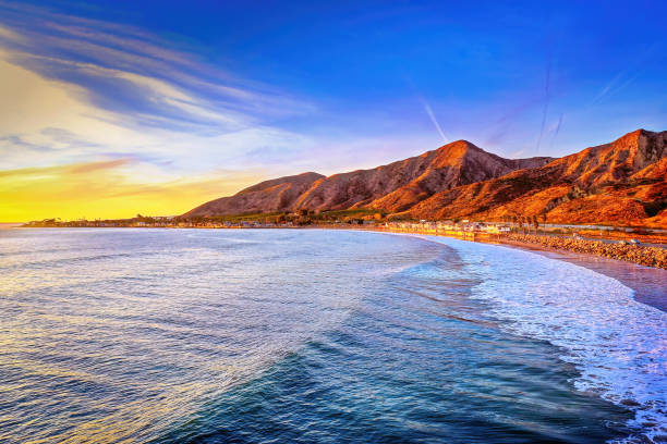 istock Stunning Sunset at Solimar Beach, Ventura County, California 2160892670
