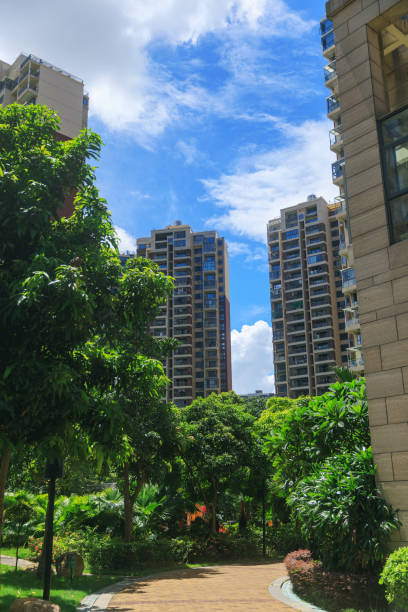 istock Contemporary Residential Complex with Tranquil Surroundings 2160897387