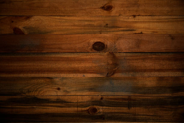 istock Dark wooden old and weathered rustic planks for background 2160908307