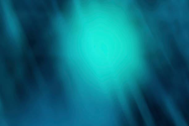 Abstract texture in blue color with neon splash in the middle