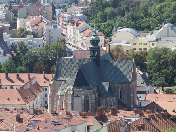 istock Aerial view of Brno 2160910919