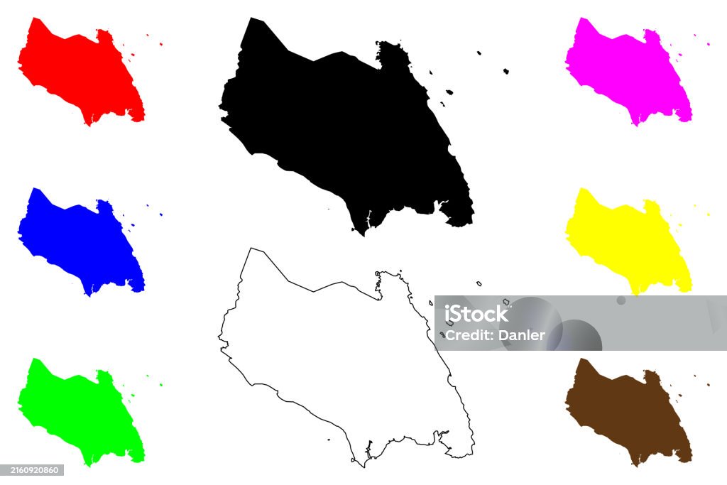 Johor Map Vector Johor Map Vector Illustration Scribble Sketch Johore Map Stock ...