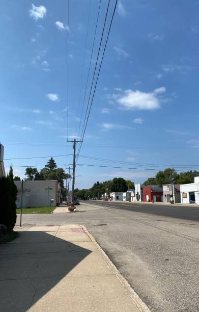 Downtown Mecosta, Michigan