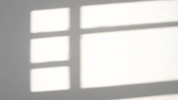 istock Window Soft Shadow Projected in Gray Scale for Minimalist Background Overlay Blend 2160925264