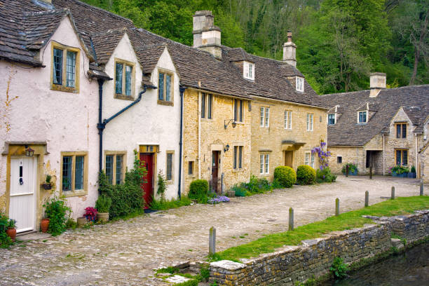 The historical village of Burford in the Cotswolds