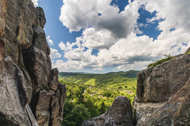 istock Tustan fortress - archeological and natural monument 2160939514