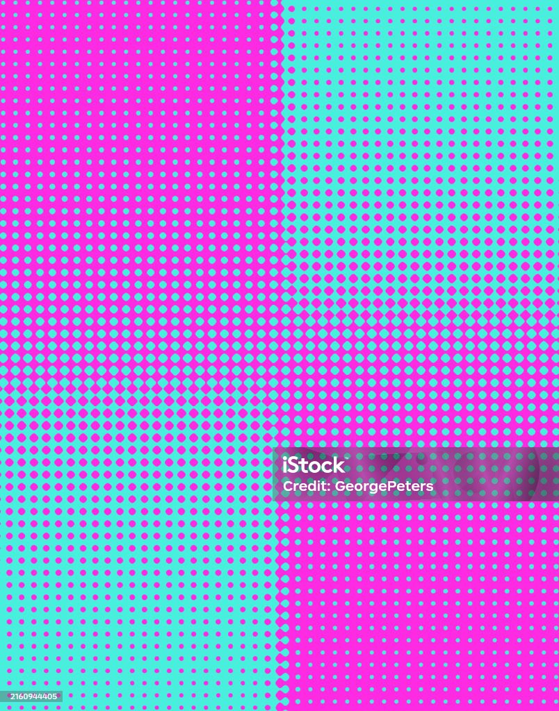 Half Colur Half Tone Color Gradient Background Stock Illustration - Download Image ...