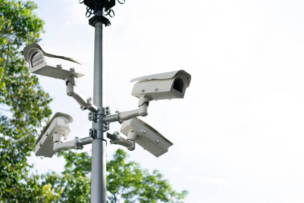 istock CCTV security camera surveillance in the park 2160959810