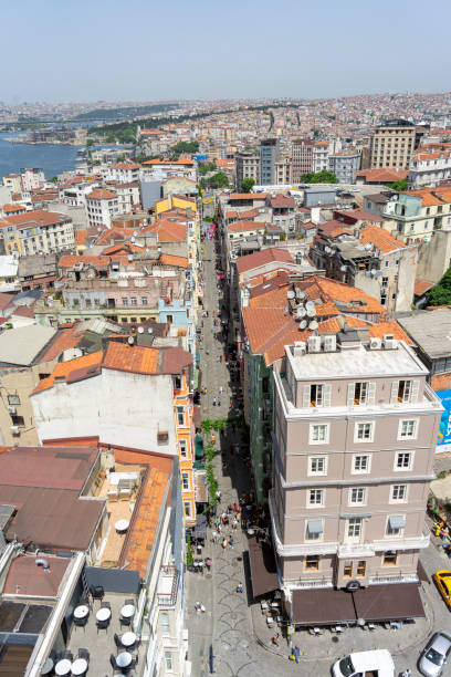 istock Looking down on Istanbul city center from the observation deck during the day 2160961786