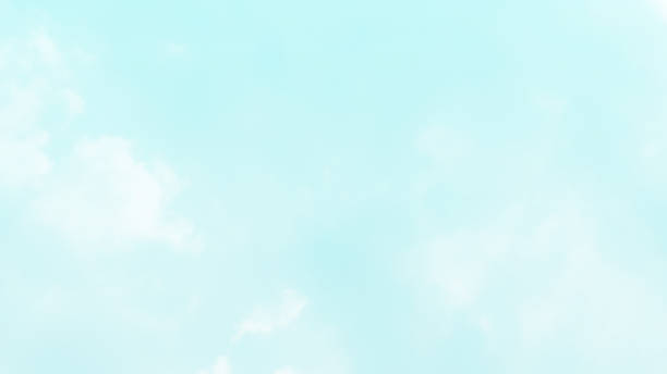 istock Blue pastel sky with white cloud. Beautiful sky in the morning. 2160962053