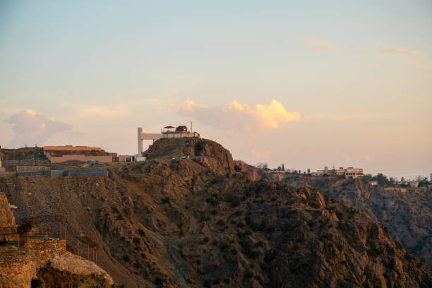 istock A beautiful landscape of Al Hada Mountains, During Sunset 2160965066