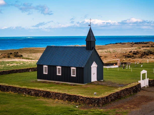 istock Budir Black Church at the Snaefellsnes Peninsula in Iceland 2160966708