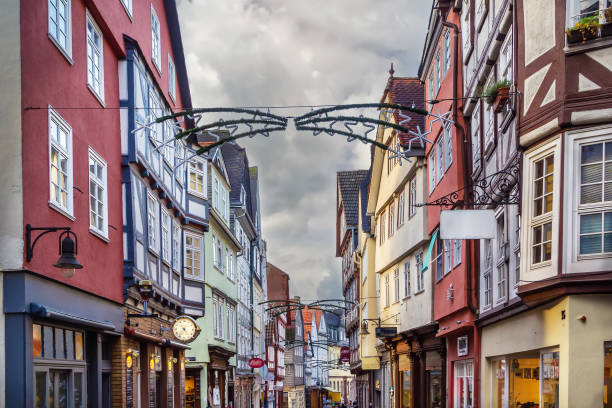 istock Street in Marburg, Germany 2160982233