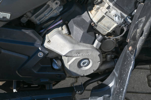 istock gearbox on an ATV close-up photo 2160982760