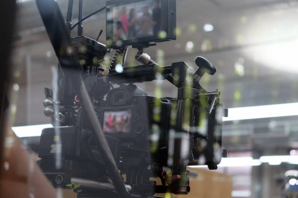 istock Behind the scenes of a movie 2160985629