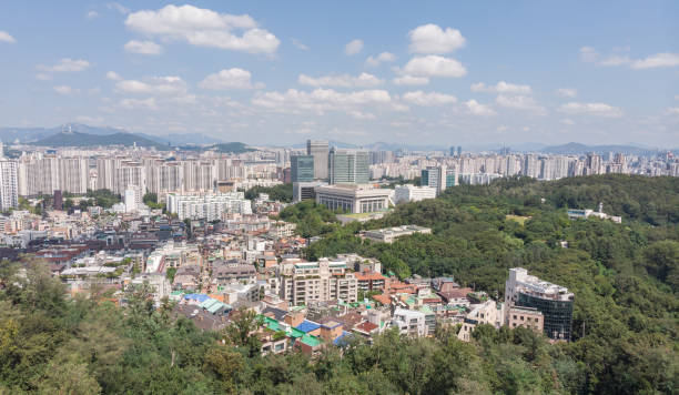 istock Seoul, South Korea. Seocho District 2160989751