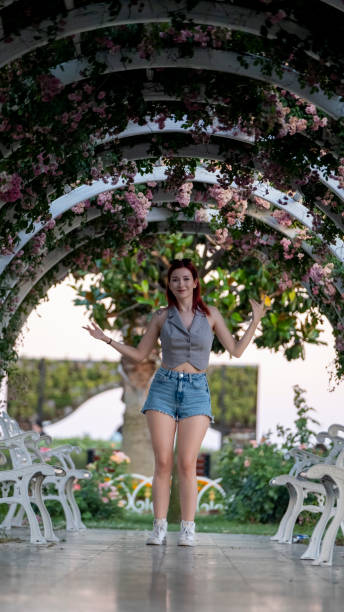 istock An impressive pose of a young redhead woman 2160992510