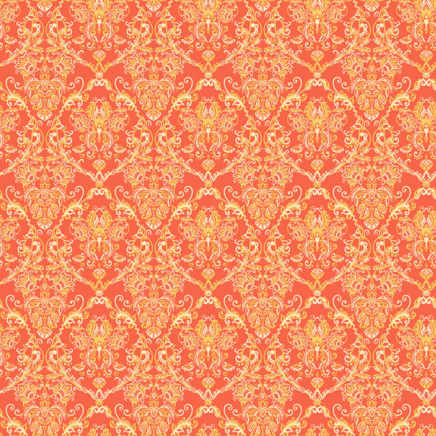 istock Vector Baroque floral pattern. classic floral ornament. vintage seamless texture for wallpapers, textile, fabric 2160994318