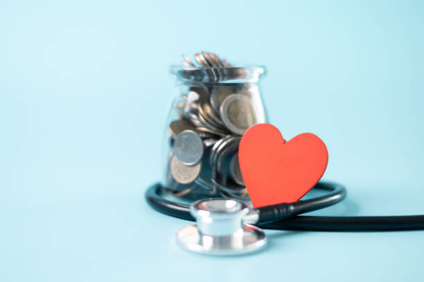 istock Concept of comprehensive health care includes medical professionals using stethoscopes to diagnose diseases, while health insurance ensures patients can access the necessary medicine and care. 2161001339