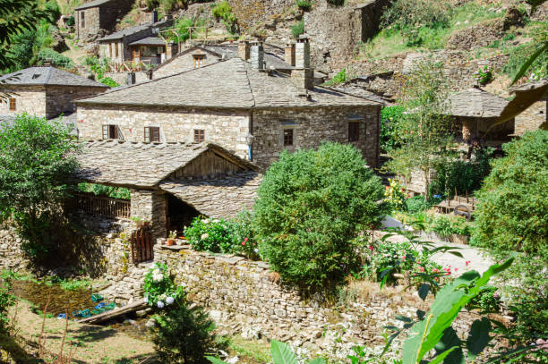 Rustic Charm of As Veigas: A Glimpse into Taramundis Traditional Stone Architecture (Asturias, Spain)