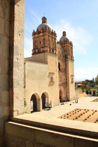istock Oaxaca cathedral in Mexico 2161019215