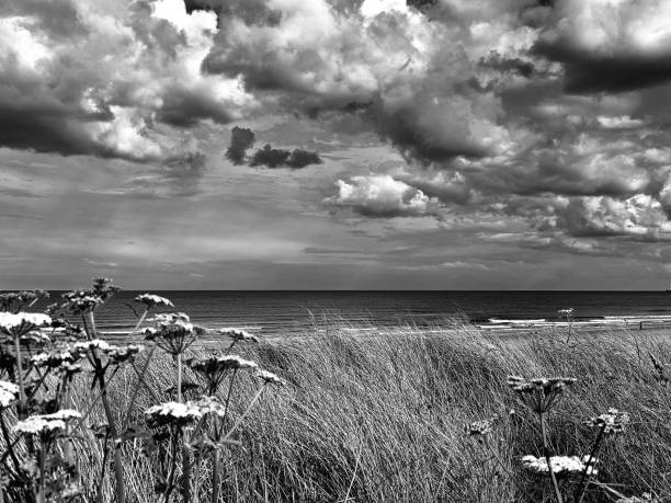 Cloudscape over the North Sea at Northumberland