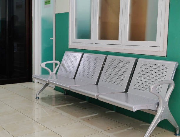 istock A row of chairs in a waiting room 2161021608
