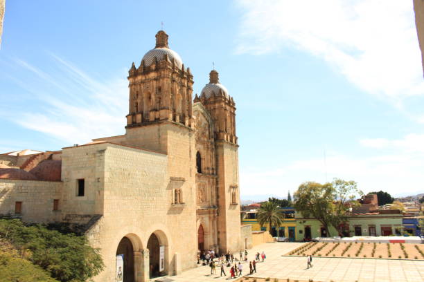 istock Oaxaca cathedral in Mexico 2161026831