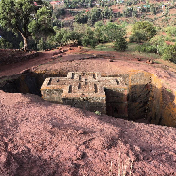 istock Lalibela, Ethiopia ancient underground church 2161030663