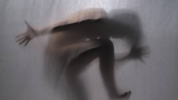 istock Enigma in Motion: Artistic Silhouette Captured in Transient Grace 2161042922