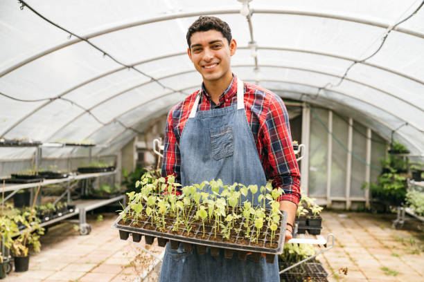 istock Organic farmer portrait 2161049299