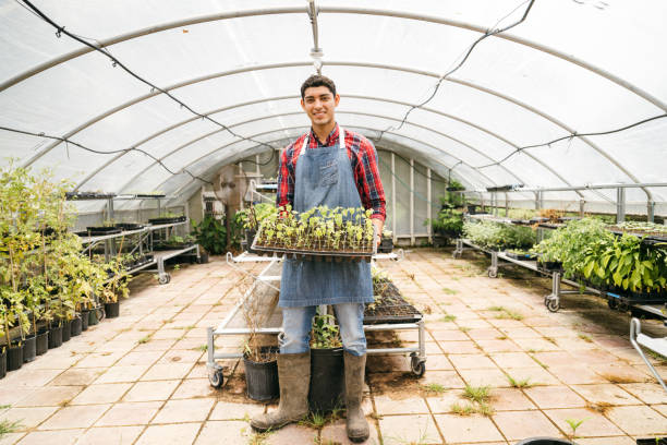 istock Organic farmer portrait 2161051139