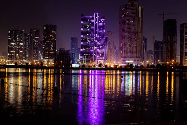 The Abu Dhabi Corniche, United Arab Emirates.