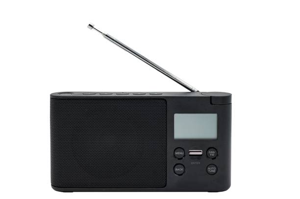 istock It is a radio with folding antenna with FM, AM, DAB, DAB, RDS reception and a screen 2161058338