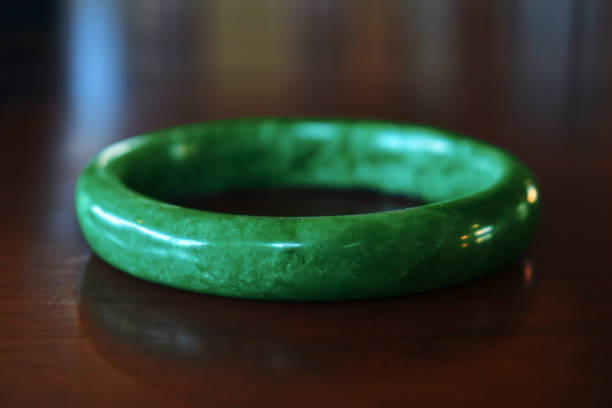 istock Genuine jade, a jade bracelet decorations 2161074276