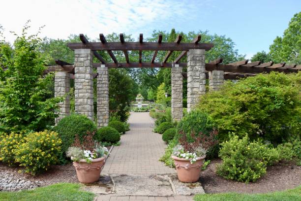 istock Walkway in the Garden 2161077438