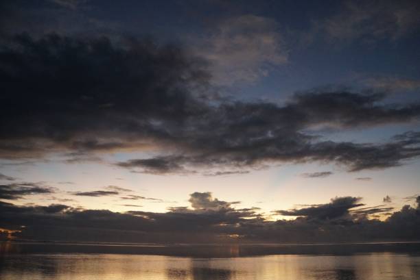 istock Sunset over Moorea Island Sea - Moorea Island 2161084335