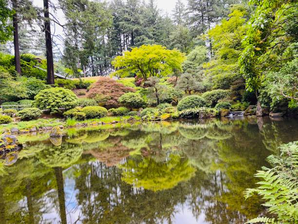 istock Portland Japanese Garden 2161087613