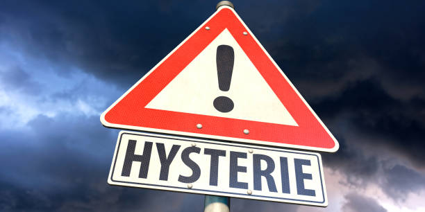 istock Hysterie (Hysteria) sign 2161107433