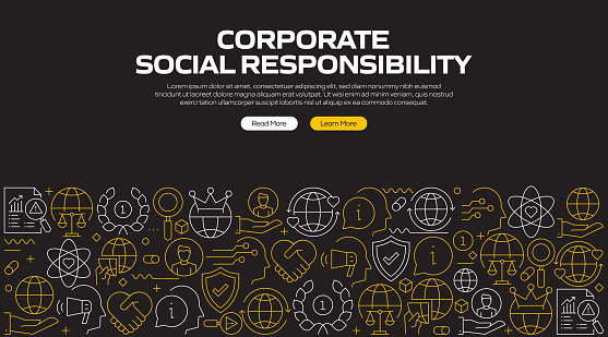 Csr Project Banner Design Corporate Social Responsibility Related Banner Design For Web Page ...