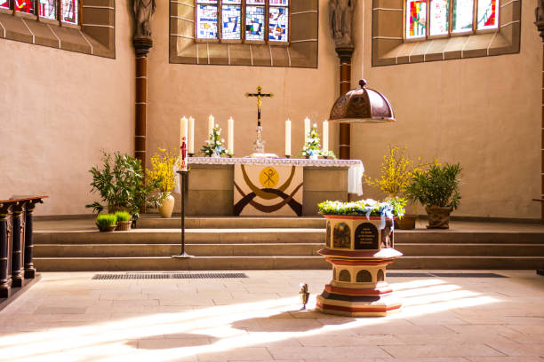 istock Church in Schmalkalden in Thuringia in Germany 2161113045