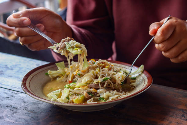 istock Enjoying Lethek Noodles. 2161114333
