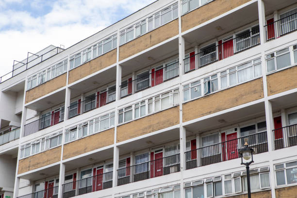 Apartment building in Pimlico, London