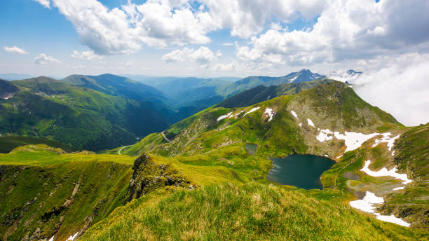 istock tranquil landscape with alpine lake in summer 2161121086