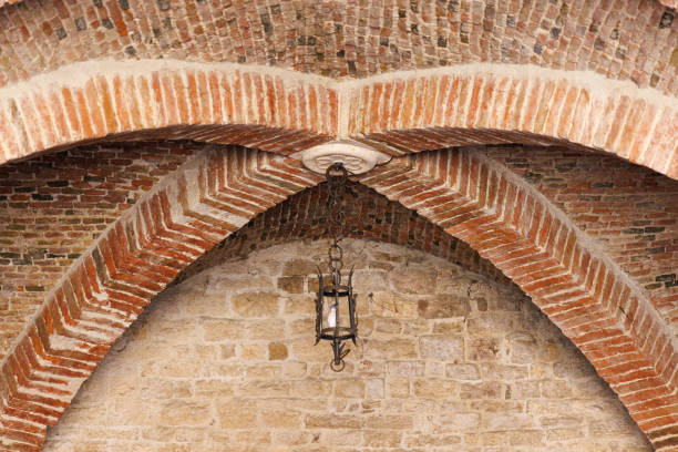 View architectural details in Todi - Umbria - Italy