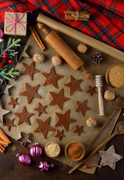 istock Christmas gingerbread cookies 2161124128