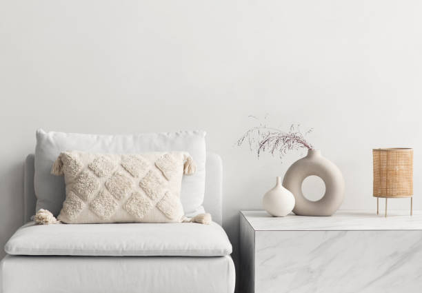 istock Modern interior design. Sofa in a living room 2161135324
